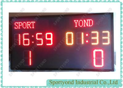 China Outdoor Electronic Football Scoreboard for sale