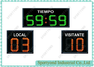 China Custom Electronic Football Scoreboard for sale