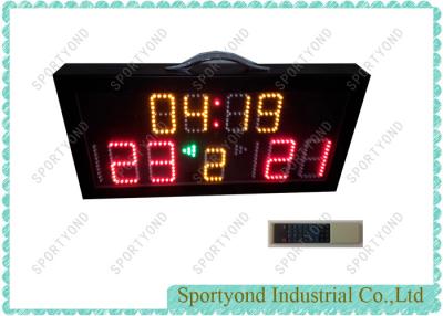 China Red Green Yellow Portable Electronic Scoreboard Sports , Aluminum Housing for sale