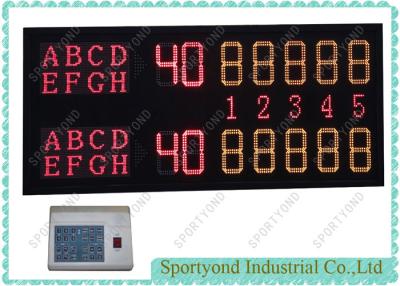 China Digital Electronic Tennis Scoreboard Led Display , Sports Scoreboard For Tennis for sale