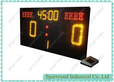 China Ultra Bright LED Electronic Digital Football Scoreboard Wireless Remote for sale