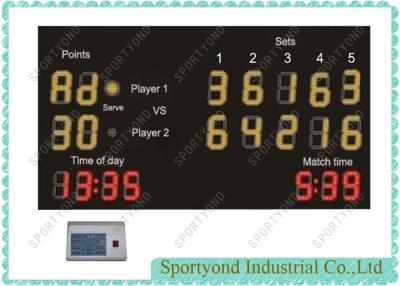 China Portable Electronic Tennis Scoreboard   for sale