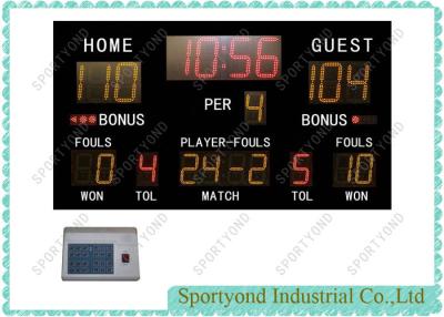 China Wrestling / Karate Led Electronic Scoreboards , Multisport Scoreboard 2m x 1.2m for sale