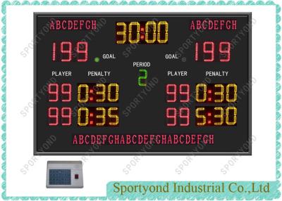 China Hockey LED Electronic Scoreboard for sale