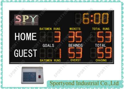 China Outdoor Electronic Australian Football Scoreboard Timer Display for Cricket for sale