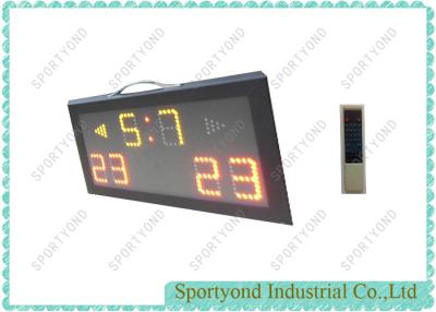 China Portable Electronic Volleyball Scorecard , Single Face Led Digital Scoring Board for sale