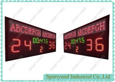 China Sports Led Digital Scoreboard For Handball , Low Energy Long Life Led for sale