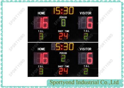 China LED Electronic Water Polo Scoreboard Portable With Shot Clock , Aluminum Housing for sale