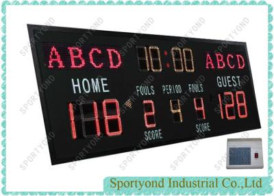 China Led Electronic College Volleyball Scoreboard , Letters And Digits Scorer Display for sale