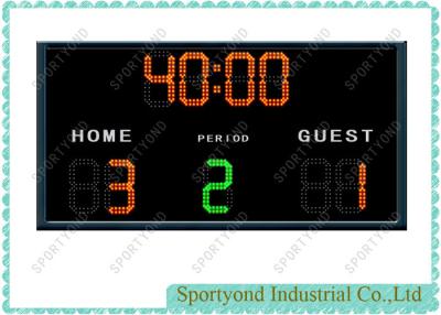 China Wireless Remote Electronic Football Scoreboard Display Timer For Futsal Sports for sale