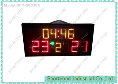 China Sports Stadium Portable Electronic Scoreboard With Club Digital Scores Display  for sale