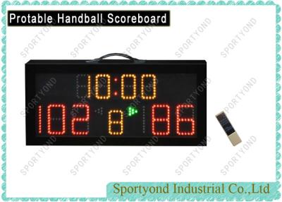 China AC 110V AC 220V Protable Handball Scoreboard Display With IR Controller for sale