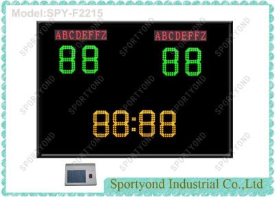 China Stadium Sports Led Electronic Scoreboard For Football / Soccer And Rugby Match for sale