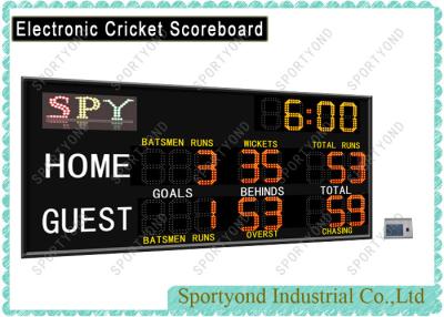 China Small Multisport Electronic Cricket Scoreboard Football Led Digital Scoreboard for sale