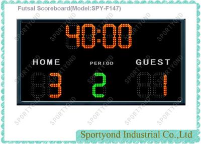 China Futsal Scores Electronic Football Scoreboard , LED Digital Score Board Display for sale