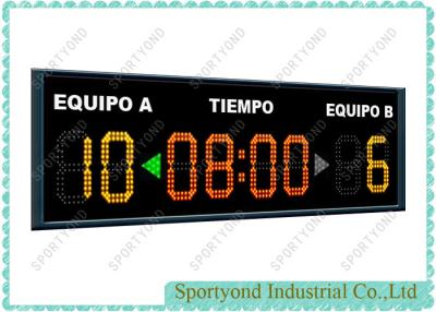 China Customized Football Game Scoreboard With Wireless RF For Scorekeeper for sale