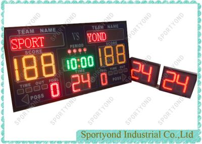 China Indoor / Outdoor Small Electronic Scoreboard Timer For Basketball Match for sale