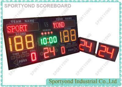 China Internal Siren MultiSport Electronic Basketball Scoreboard And Shot Clock Timer for sale