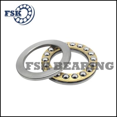 China Small Size 51106 51107 51108 Thrust Ball Bearings Single Direction Brass Cage / Iron Cage for sale