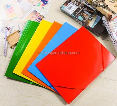 China 100% Eco-friendly Paper Presentation Folder A4 Two Pockets Office Document Bag Customized Size 1pc/polybag 7-15days Embossed Skill-screen 500pcs for sale