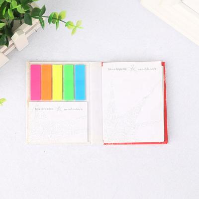 China Memo Pads Promotional Sticky Notes Hard Cover Notepad /pocket sticky notepad for sale