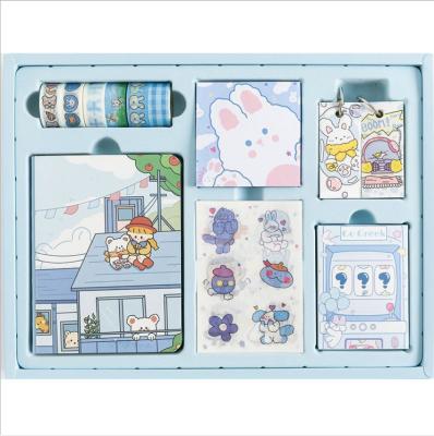 China New Design Self Adhesive Memo Pad Custom Bookmark Sticky Notes Set School Supplies Paper Sticker Korean Stationery Sticky Note for sale