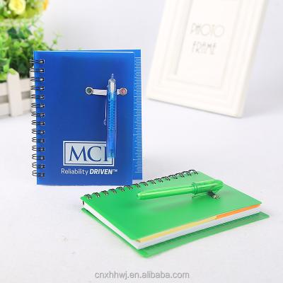 China Printed Recycled Sticky Memo Pad With Plastic Cartoon Bulk Cheap Cute Paper Goods Single Cover Stationery Notebooks For Kids for sale