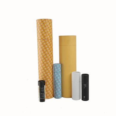 China Factory direct wholesale beautiful recyclable customed printed colorful paper tube for sale