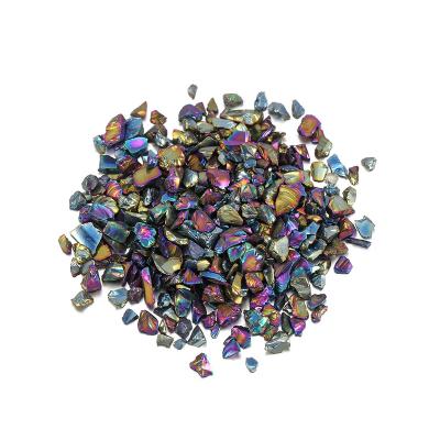 China Europe Nail Art Crushed Glass Nail Stones Multicolor Mix Irregular Decoration For DIY Epoxy Resin Filler Necklace Pendant for sale