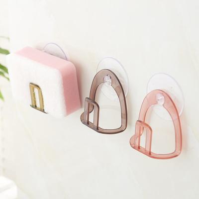 China Viable Kitchen Suction Cup Sink Drain Rack Sponge Storage Rack Kitchen Sink Soap Rack Dish Rack Bathroom Accessories for sale