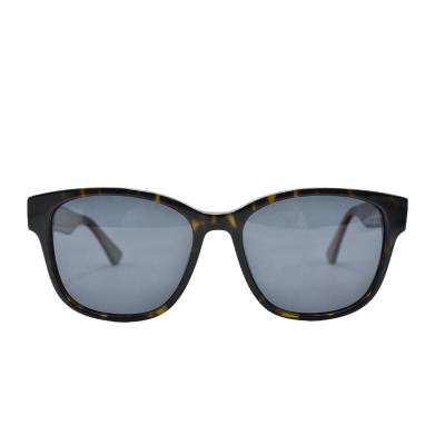 China Optical Frame High Quality Fashion Trendy Square Frame Acetate Shades Unisex Sunglasses for sale