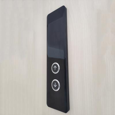 China New Design 336*89*13mm Modern Glass Panel Bob Lop Lift Button Panel Elevator Bob Lop Elevator Glass Cop for sale