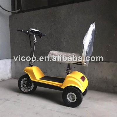 China 2018 New Folding Disabled Electric Mobility Scooter For Elderly People 12inch Front for sale