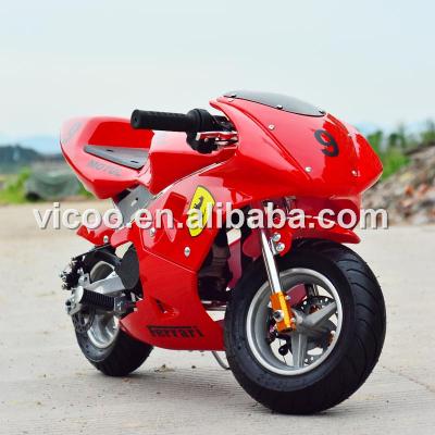 China mini motorcycle cross 49cc pocket dirt bike used pocket bike 980X440X570mm for sale