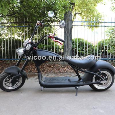 China 2000w electric motorcycle for adult fat tire electric scooter 215*40-12 for sale