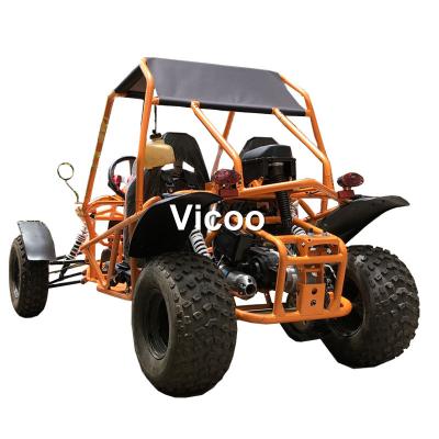 China New arrive gas 2 seats adult sandbeach 200cc go kart 19*7-8 / 18*9.5-8 buggy with alloy wheel for sale