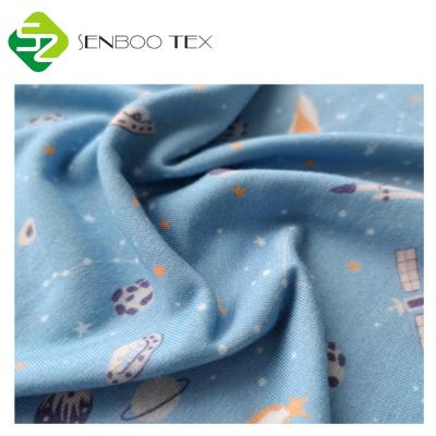 China Soft Anti-bacteria Bamboo Spandex Fabric 94% 6% Stock Bamboo Spandex Fabric For Clothing for sale