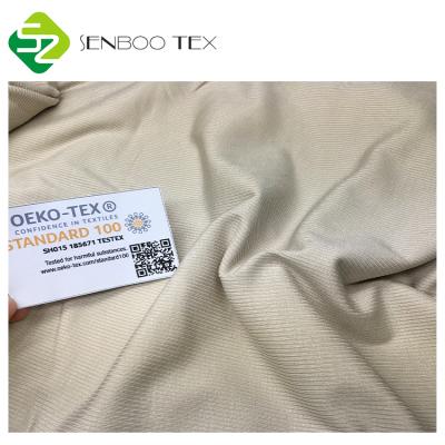 China Anti-bacteria Oeko-Tex 100 certifcate ribbed bamboo fabric 95% 5% spandex bamboo fabric knit for sportswear for sale