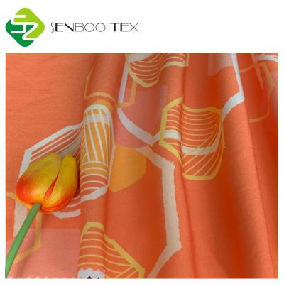 China Custom Print Natural AND Organic Bamboo Knitted Fabric Anti-Bacteria Used For Clothes for sale