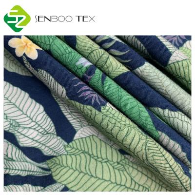 China Anti-bacteria Designable Digit Printing Light Weight 130 GSM 100 GSM Bamboo Fabric Woven Used For Shirt for sale