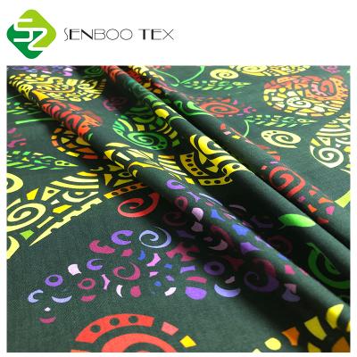 China Shrink-resistant 68x68 density custom print 100% organic cotton woven poplin fabric for premium bandana for sale