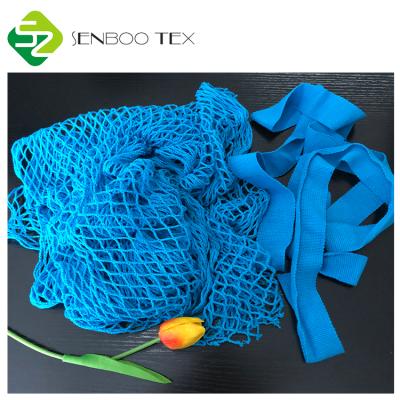 China Eco Shrink-Resistant Colors Cotton GOTS Certified Organic Mesh Fabric For Net Bag Light, Durable And Soft To Bulk Carry for sale