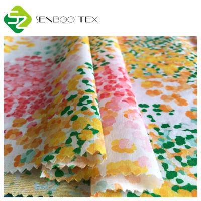 China Japanese GOTS Cotton Flower Printing Fabric 60*60/90*88 Density Voile Fabric Moisture-absorbent For Baby for sale