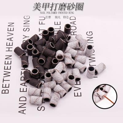 China 100 Pcs Nail Drill Bits Zebra Strips Manicure Black And White Gel Remover Replacement Tools Sanding Polish Ccw33 Cutter for sale