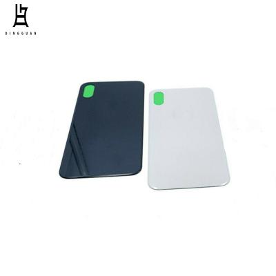 China High Quality Broken Back Glass Back Replacement Battery Door Cover Housing Glass For iPhone XR Replacement Black/White for sale