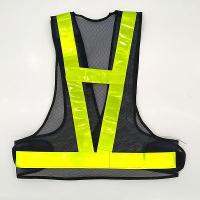 China Hot Selling Reflective Vests Running Vest Cycling High Visibility Seat Belt Reflective Sash for sale