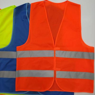 China China Wholesale Reflective High Vis Reflective Working Safety Vest Black With High Reflective Strip for sale