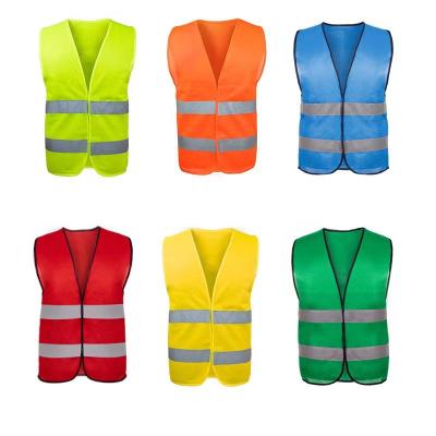 China Vis Safety Reflective Vest Security Reflective High Build Vest Reflective Workwear With Logo for sale