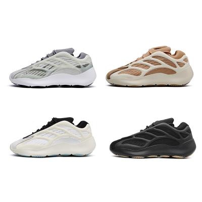 China Breathable stylish Sweat-absorbent knit upper men's noctilucent sports shoes with - sole E-TPU men sneakers for sale
