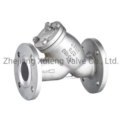 China Flange Elevated Stainless Steel Filter GL41H-150LB Structure with Initial Payment for sale